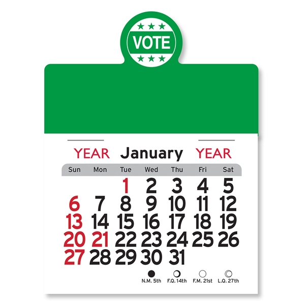 Vote Peel-N-Stick® Calendar - Political - Image 10
