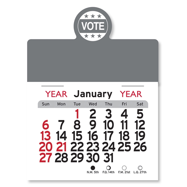 Vote Peel-N-Stick® Calendar - Political - Image 11