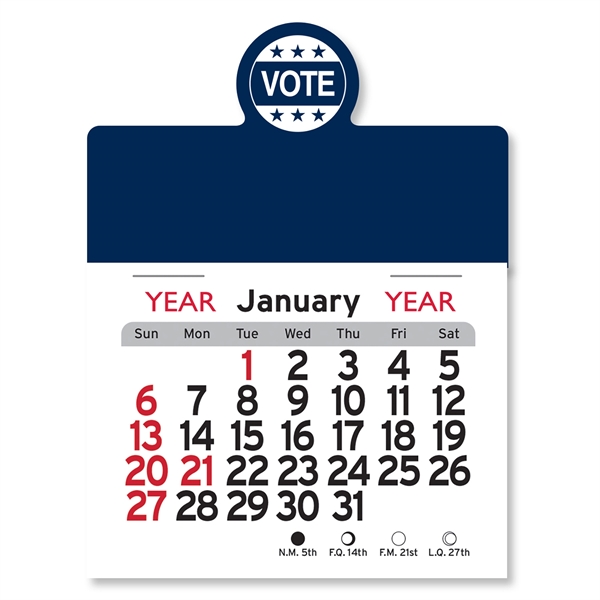 Vote Peel-N-Stick® Calendar - Political - Image 16