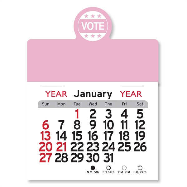 Vote Peel-N-Stick® Calendar - Political - Image 18
