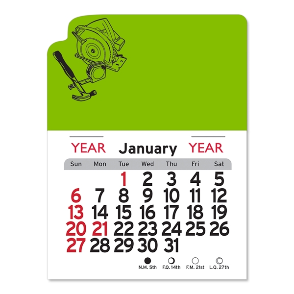 Carpentry Peel-N-Stick® Calendar - Image 2
