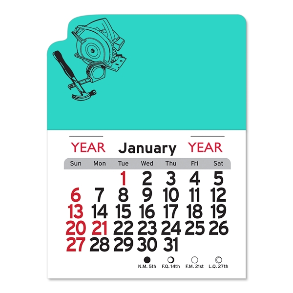 Carpentry Peel-N-Stick® Calendar - Image 3