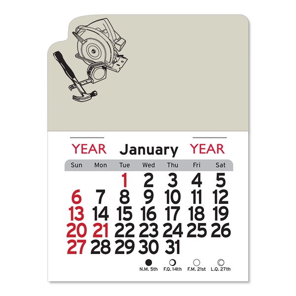 Carpentry Peel-N-Stick® Calendar - Image 5