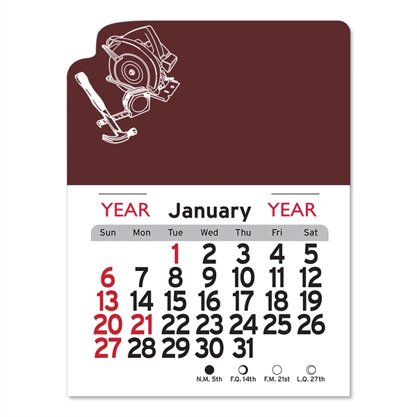 Carpentry Peel-N-Stick® Calendar - Image 7