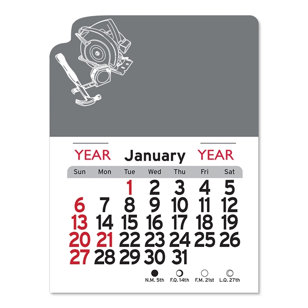 Carpentry Peel-N-Stick® Calendar - Image 11