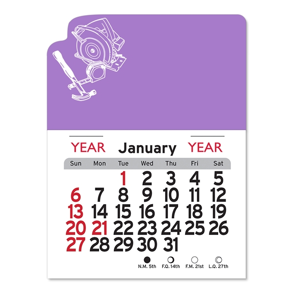 Carpentry Peel-N-Stick® Calendar - Image 14