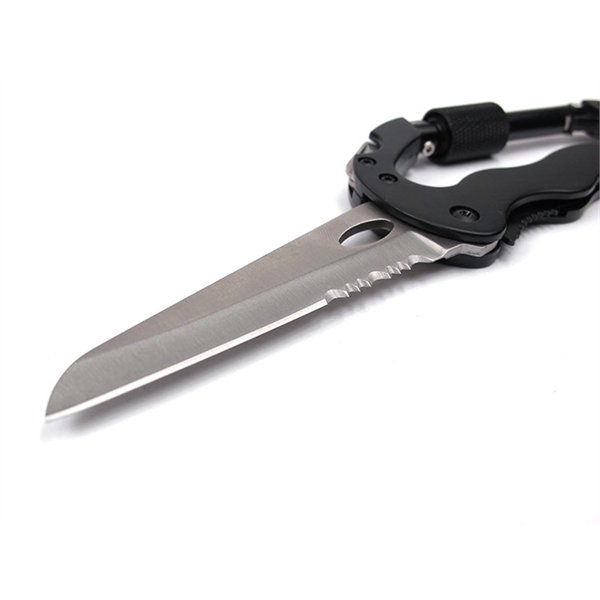 Multi-Function Carabiner Pocket Knife - Image 4