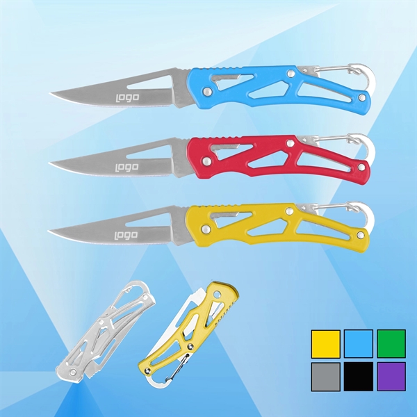 3 1/4'' Foldable Knife w/ Buckle - Image 1