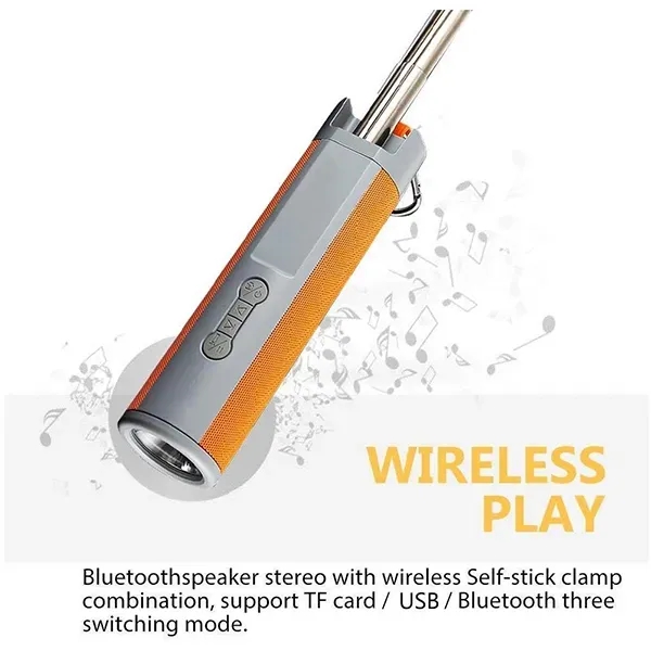 Premium Bluetooth Speaker Extendable Handheld Selfie Stick 5 - Image 17