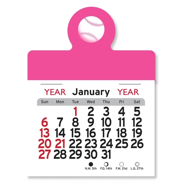 Baseball Peel-N-Stick® Calendar - Image 13