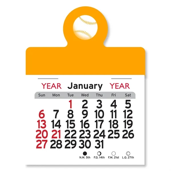 Baseball Peel-N-Stick® Calendar - Image 15