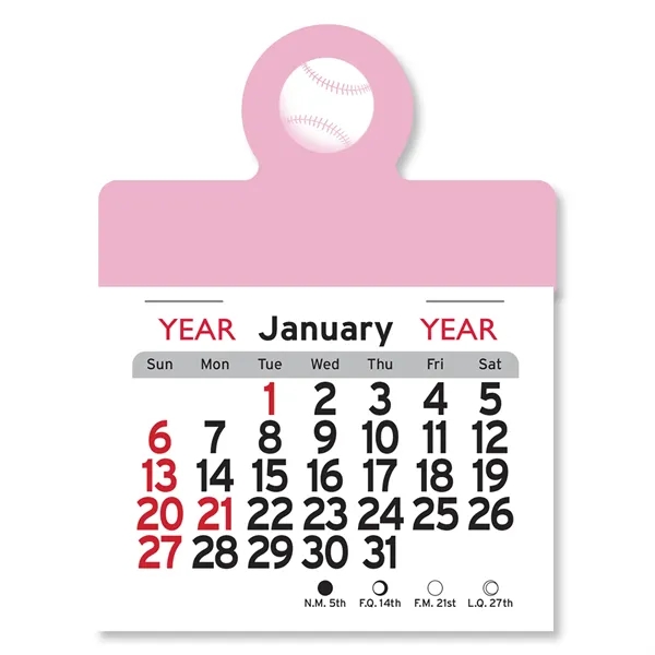 Baseball Peel-N-Stick® Calendar - Image 18