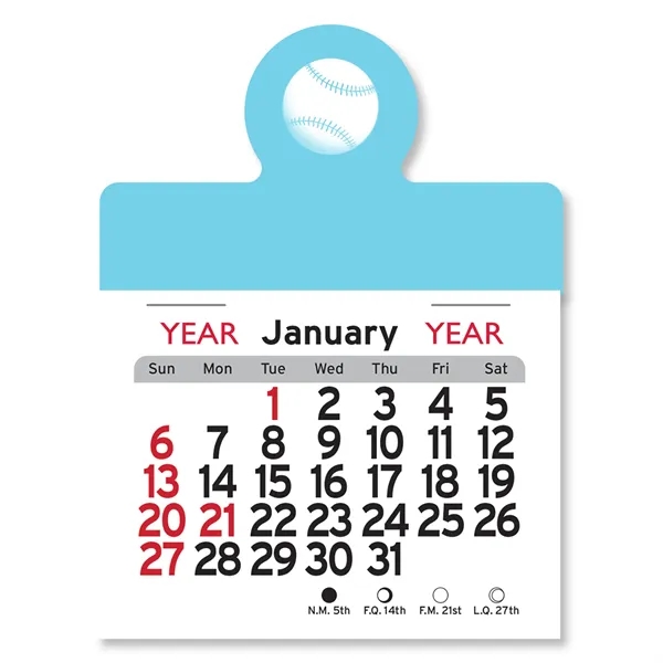Baseball Peel-N-Stick® Calendar - Image 22