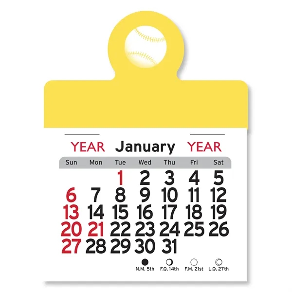 Baseball Peel-N-Stick® Calendar - Image 25