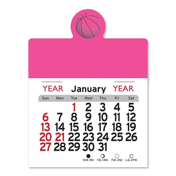 Basketball Peel-N-Stick® Calendar - Image 13