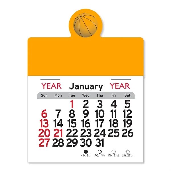Basketball Peel-N-Stick® Calendar - Image 15