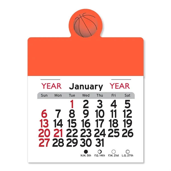 Basketball Peel-N-Stick® Calendar - Image 17
