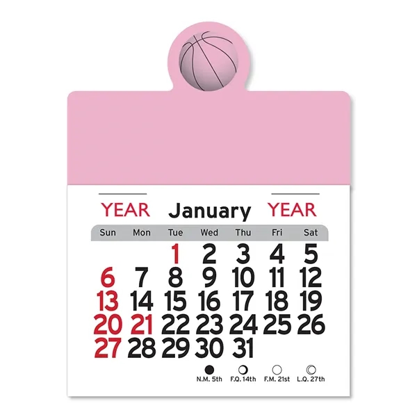 Basketball Peel-N-Stick® Calendar - Image 18