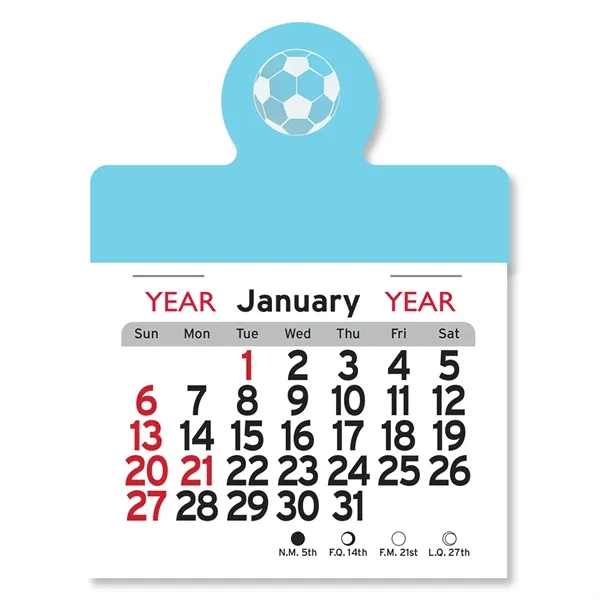 Soccer Peel-N-Stick® Calendar - Image 3