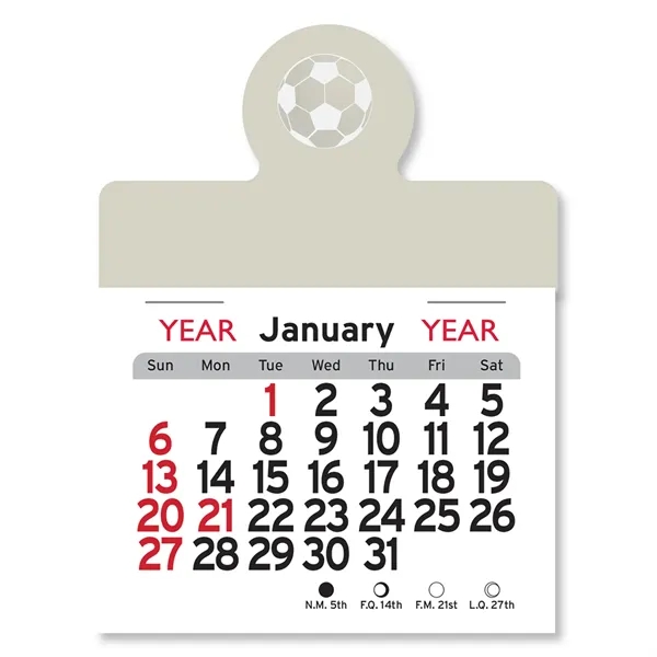 Soccer Peel-N-Stick® Calendar - Image 5