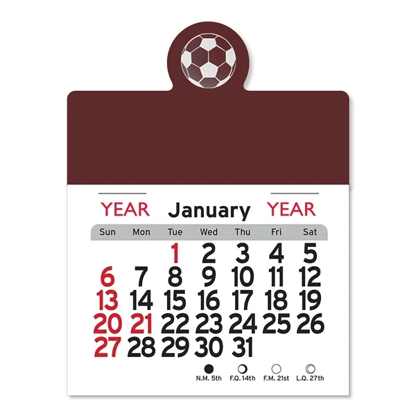 Soccer Peel-N-Stick® Calendar - Image 7