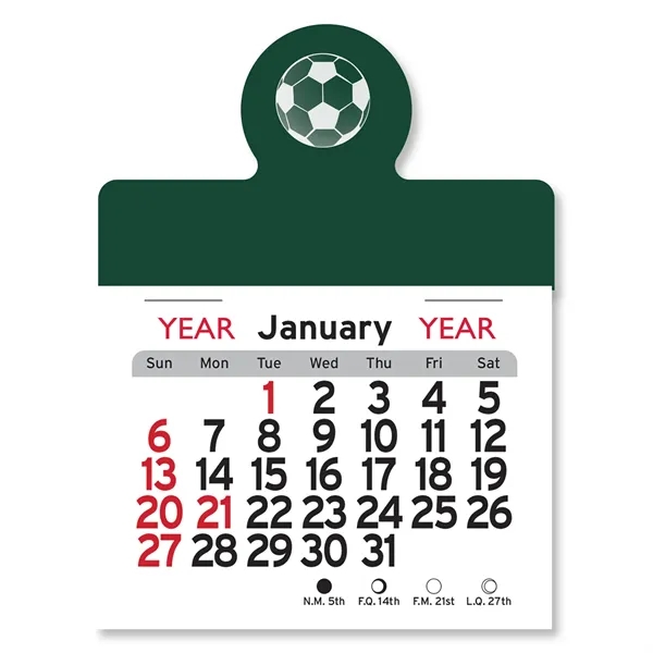 Soccer Peel-N-Stick® Calendar - Image 12