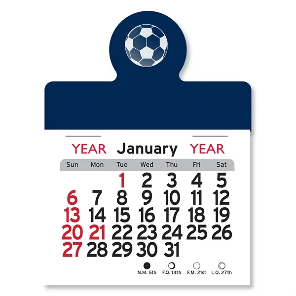 Soccer Peel-N-Stick® Calendar - Image 16
