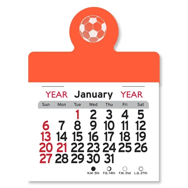 Soccer Peel-N-Stick® Calendar - Image 17