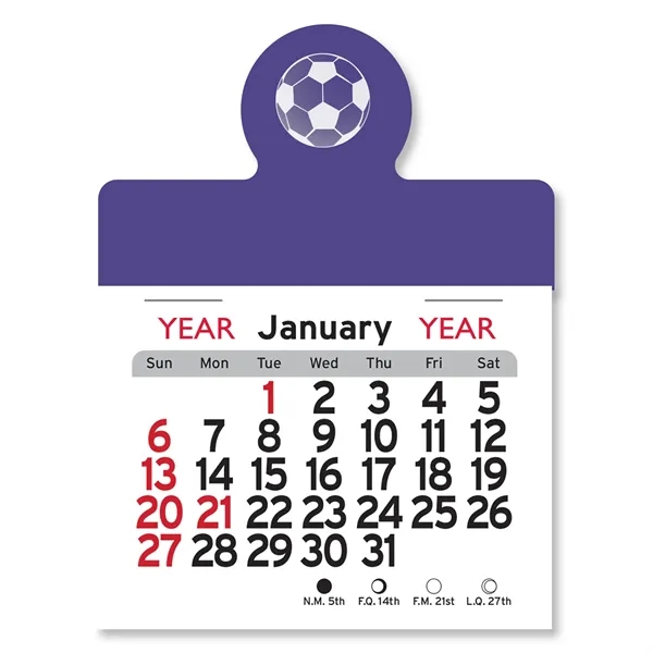 Soccer Peel-N-Stick® Calendar - Image 19