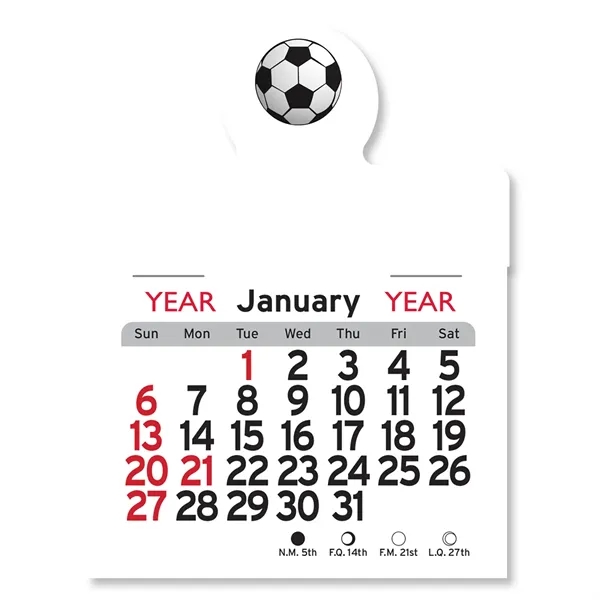 Soccer Peel-N-Stick® Calendar - Image 24