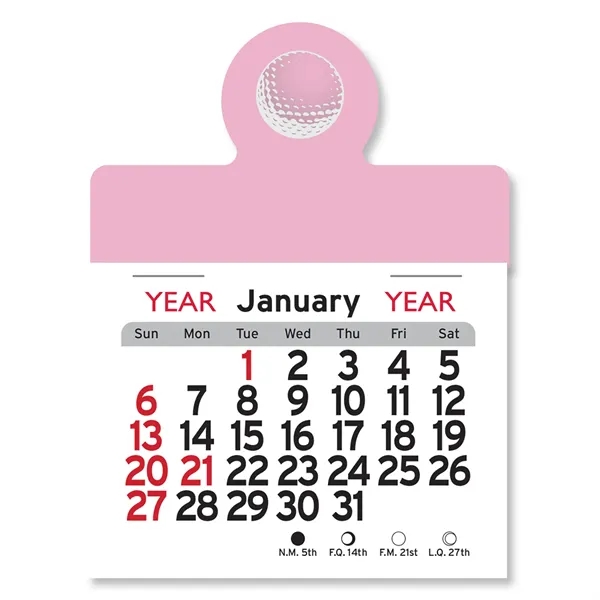 Golf Ball Peel-N-Stick® Calendar - Image 18