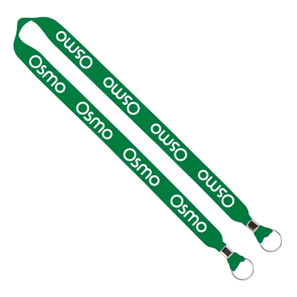 Import Rush 1" Polyester 2-Ended Lanyard with Crimps - Image 5