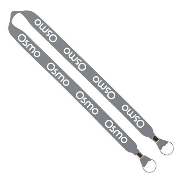 Import Rush 1" Polyester 2-Ended Lanyard with Crimps - Image 6