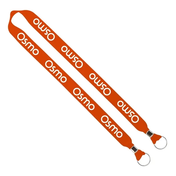 Import Rush 1" Polyester 2-Ended Lanyard with Crimps - Image 10
