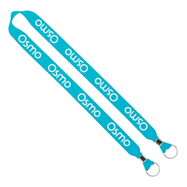 Import Rush 1" Polyester 2-Ended Lanyard with Crimps - Image 14