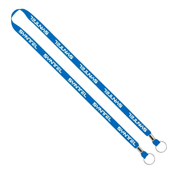 Import Rush 1/2" Polyester 2-Ended Lanyard with Crimps - Image 4