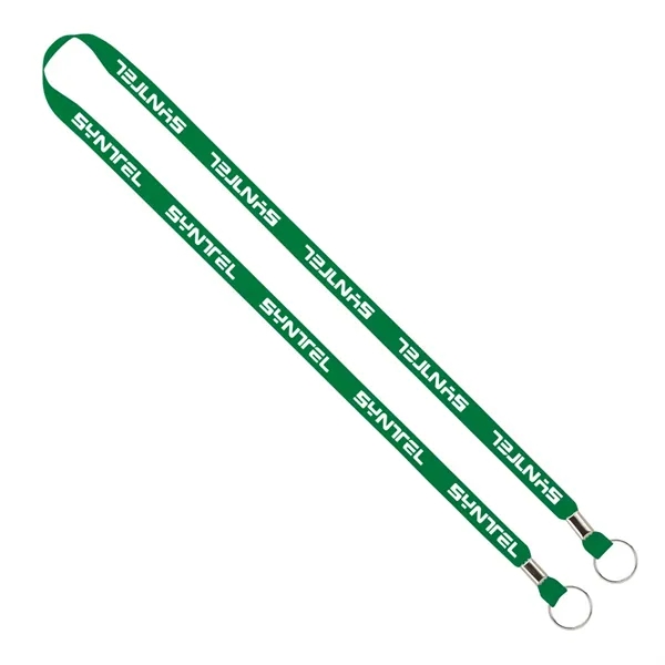 Import Rush 1/2" Polyester 2-Ended Lanyard with Crimps - Image 5