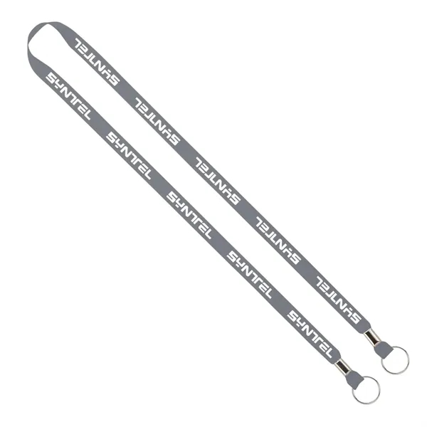 Import Rush 1/2" Polyester 2-Ended Lanyard with Crimps - Image 6