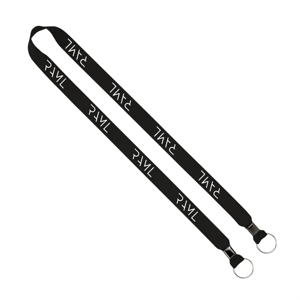 Import Rush 3/4" Polyester 2-Ended Lanyard with Crimps - Image 3