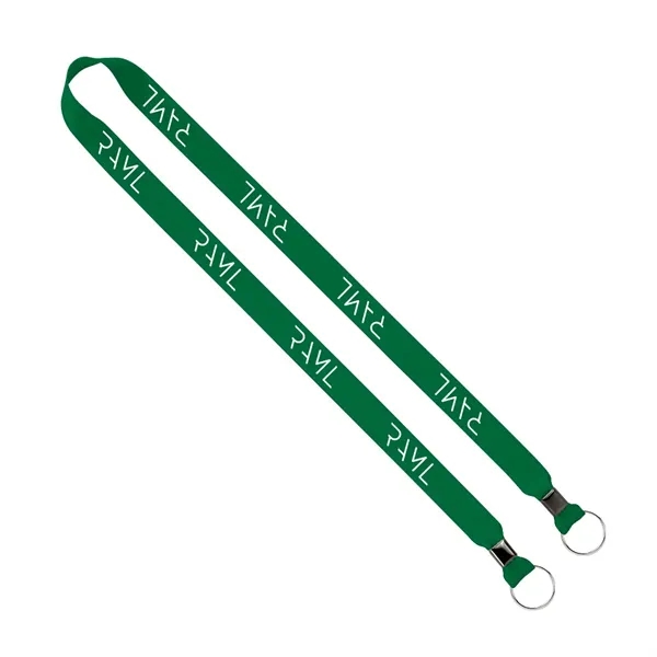 Import Rush 3/4" Polyester 2-Ended Lanyard with Crimps - Image 5