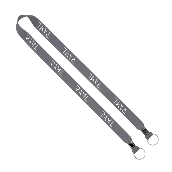 Import Rush 3/4" Polyester 2-Ended Lanyard with Crimps - Image 6