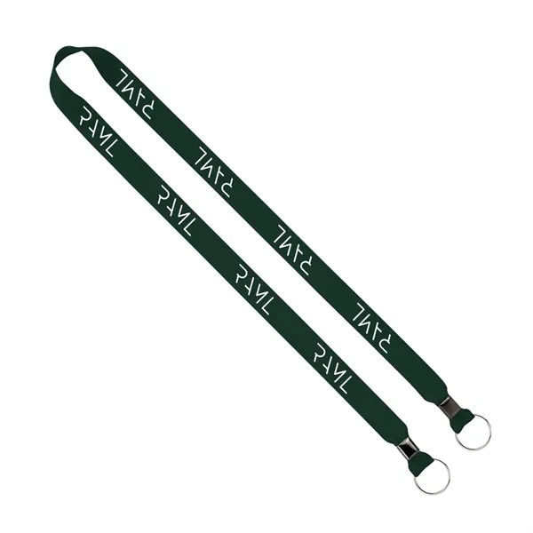 Import Rush 3/4" Polyester 2-Ended Lanyard with Crimps - Image 7
