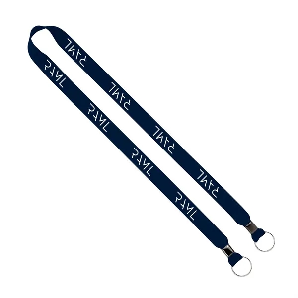 Import Rush 3/4" Polyester 2-Ended Lanyard with Crimps - Image 9