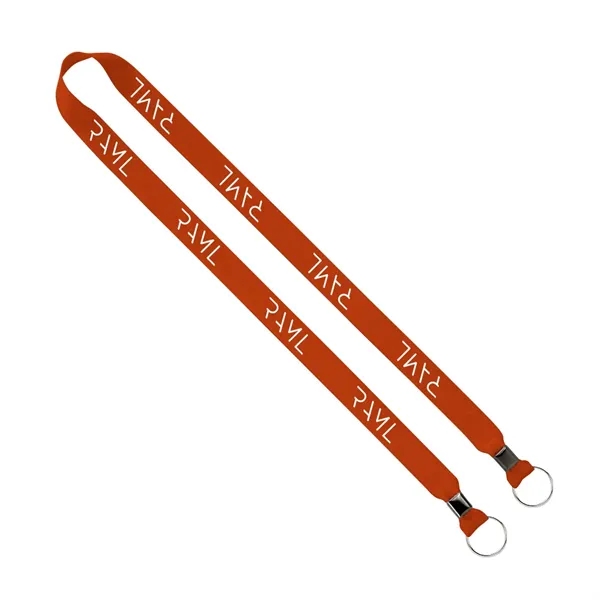 Import Rush 3/4" Polyester 2-Ended Lanyard with Crimps - Image 10