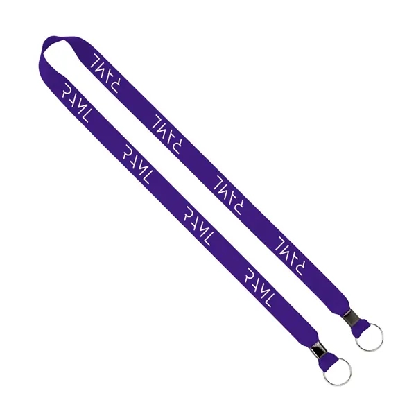 Import Rush 3/4" Polyester 2-Ended Lanyard with Crimps - Image 11