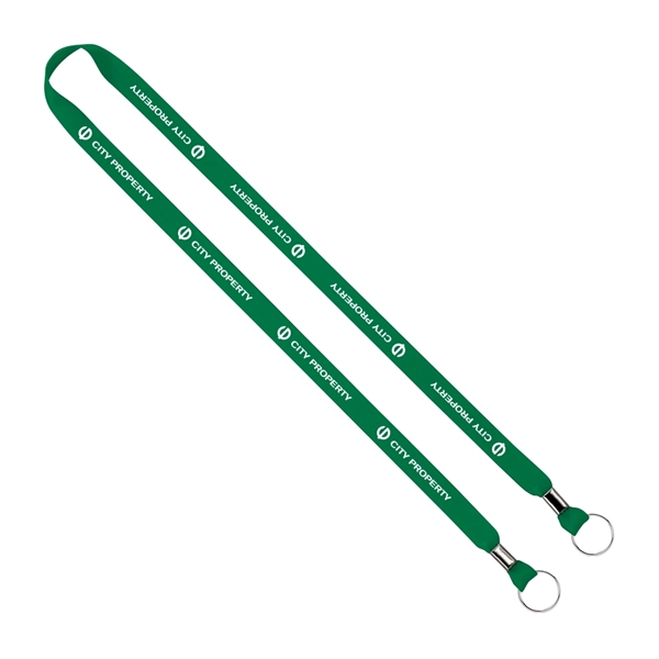 Import Rush 5/8" Polyester 2-Ended Lanyard with Crimps - Image 5