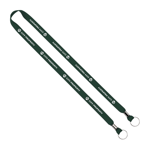 Import Rush 5/8" Polyester 2-Ended Lanyard with Crimps - Image 7
