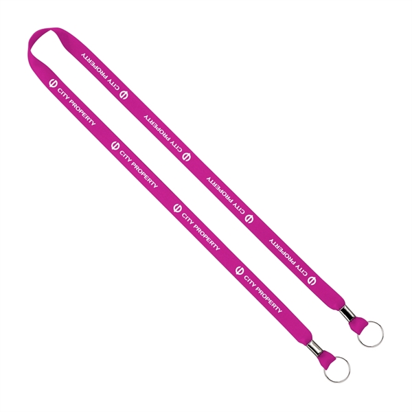 Import Rush 5/8" Polyester 2-Ended Lanyard with Crimps - Image 8