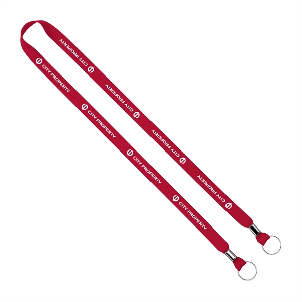 Import Rush 5/8" Polyester 2-Ended Lanyard with Crimps - Image 13