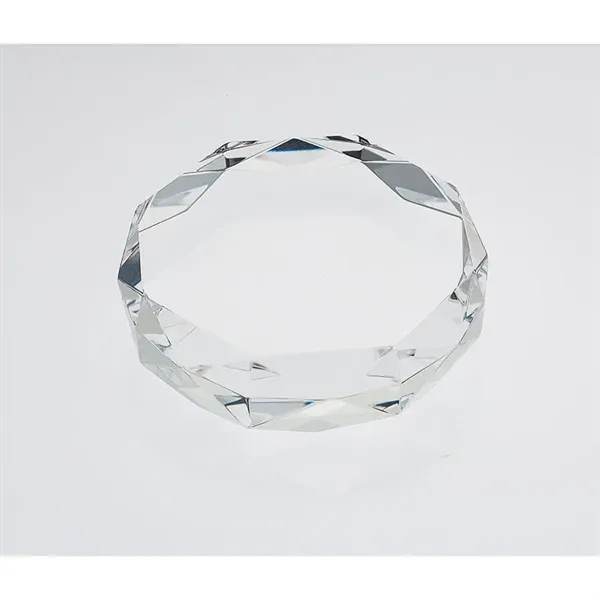 Rimini Gem Cut Crystal Paperweight - Image 5